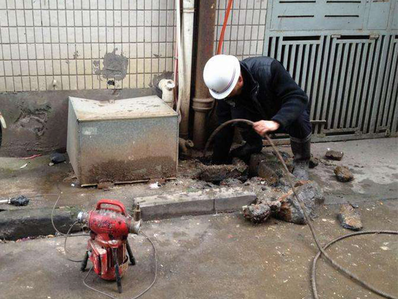 海勃湾疏通下水道-洗菜池疏通